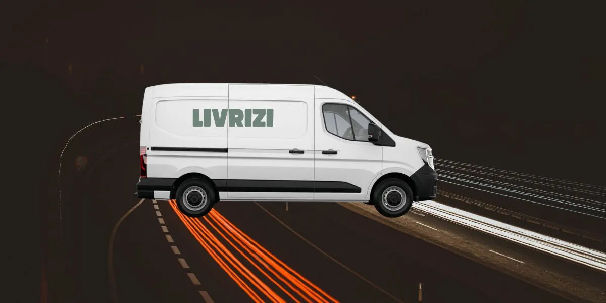 Fourgon Livrizi effectuant un transport express de meuble à Bordeaux